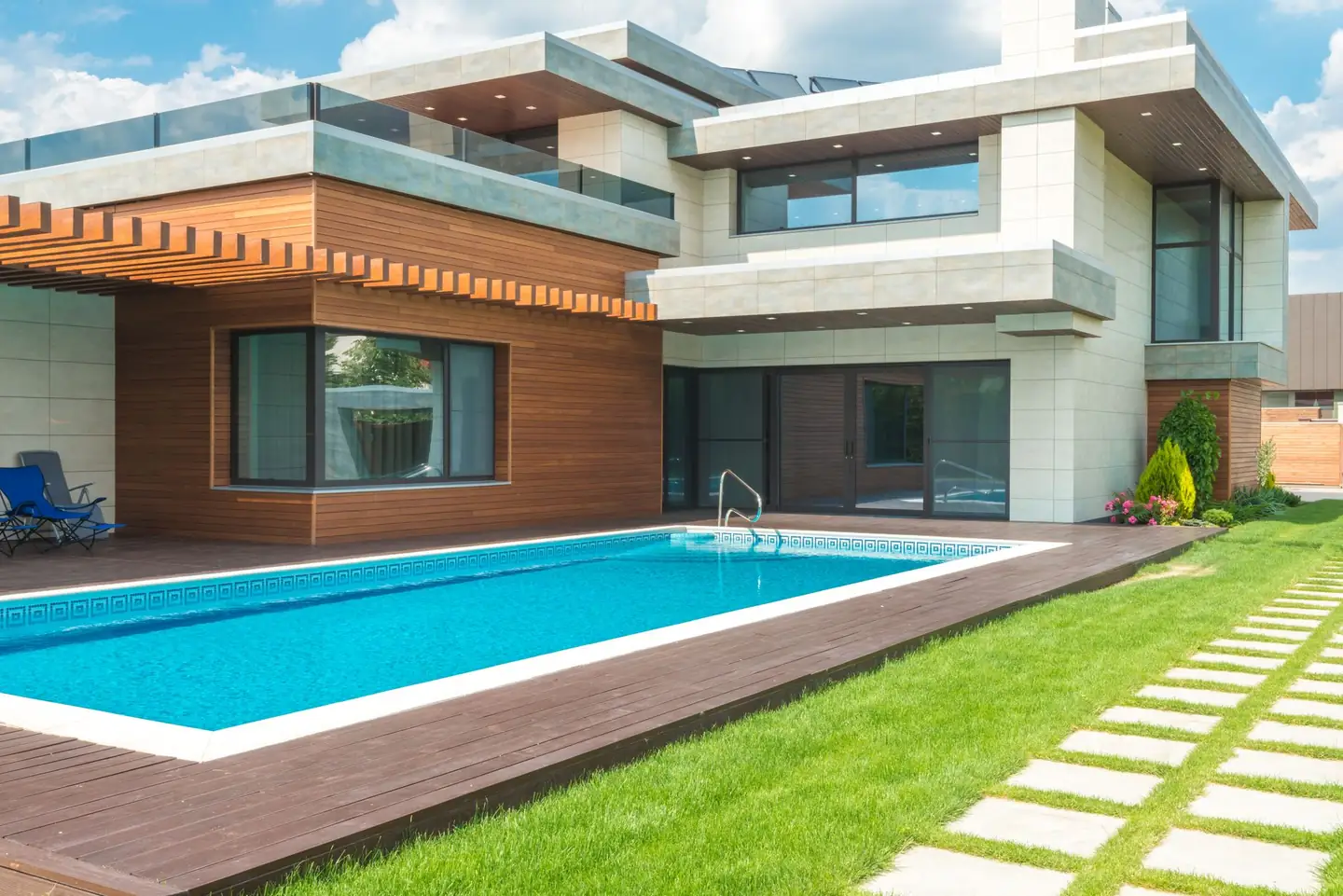 Swimming pool built in Fairfield, NSW
